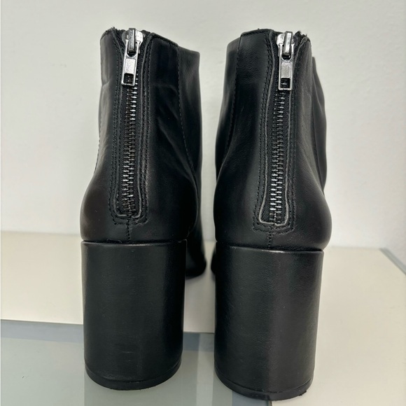 STEVE MADDEN NWOT LEATHER POINTED BOOTIES SZ 10 - Picture 6 of 10